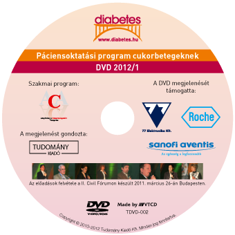 Diabetes – Páciensoktatási program DVD kiadás 2.